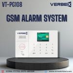Verbex VT-PG108 Burglar Security WiFi GSM Alarm Wireless Tuya Smart House App Control with Wired Zone