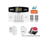 Verbex W210 Tuya Smart Alarm System WIFI GSM Home Security Wireless LCD Display Panel PIR Motion Detector Door Sensor Alarm Kit Intrusion Alarm System