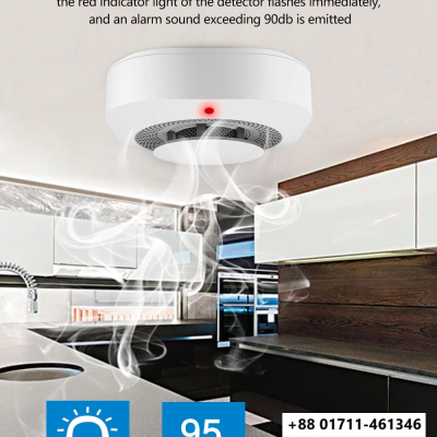 Tuya App Wifi smoke sensor price in bd