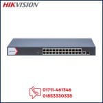 Hikvision DS-3E1526P-EI/M 24 Port Gigabit Smart POE Switch