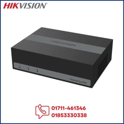 Hikvision DS-E04HGHI-D 4-Channel 512GB Built-in eSSD H.265 1080P HD DVR